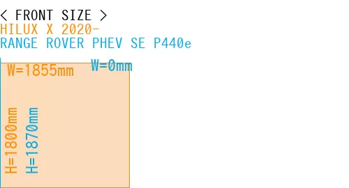 #HILUX X 2020- + RANGE ROVER PHEV SE P440e